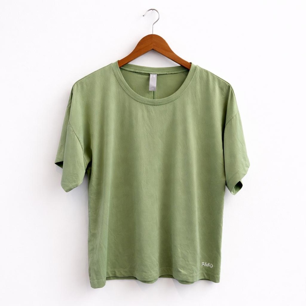 Olive Green Women's Athletic Dry Top